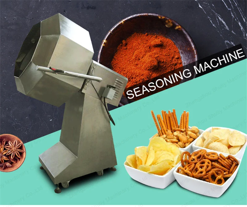 Potato Chips Flavoring Machine Snack Food Mixed Seasoning Equipment