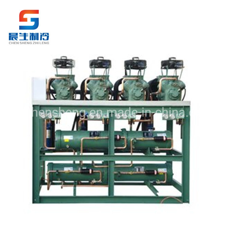 Low Temperature Ammonia Compressor Unit/Refrigeration Screw Compressor/Air-Cooled Condenser Unit for Refrigeration Industry